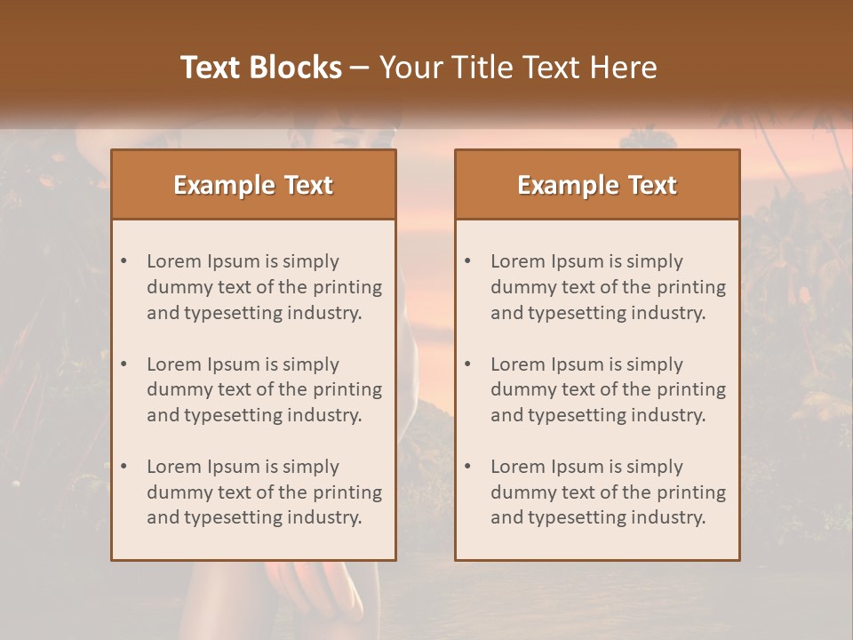 Jungle Lush Vacation PowerPoint Template