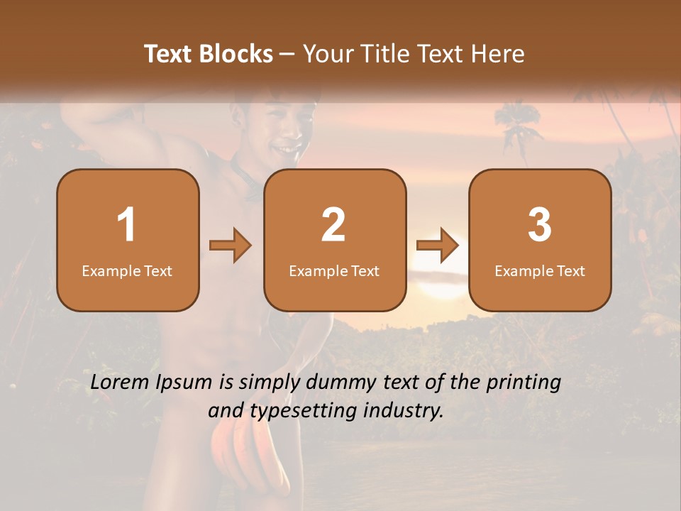 Jungle Lush Vacation PowerPoint Template