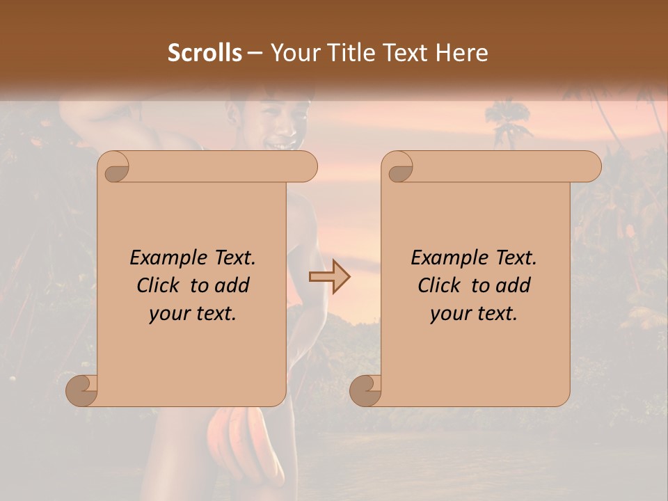 Jungle Lush Vacation PowerPoint Template