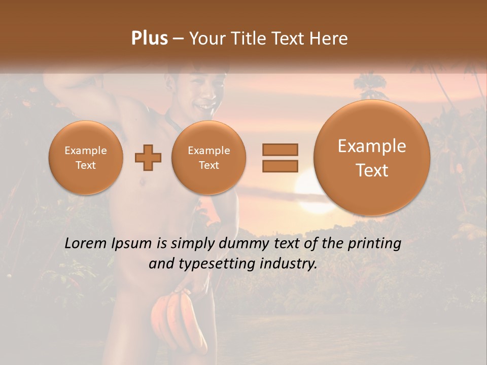 Jungle Lush Vacation PowerPoint Template