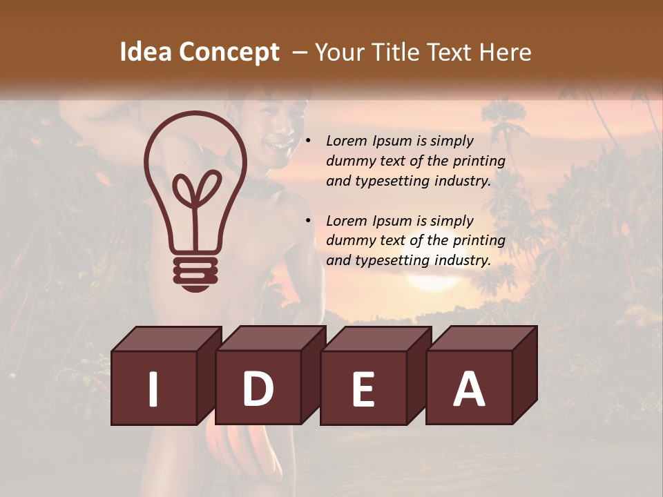 Jungle Lush Vacation PowerPoint Template