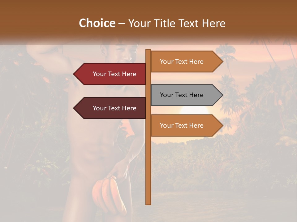 Jungle Lush Vacation PowerPoint Template