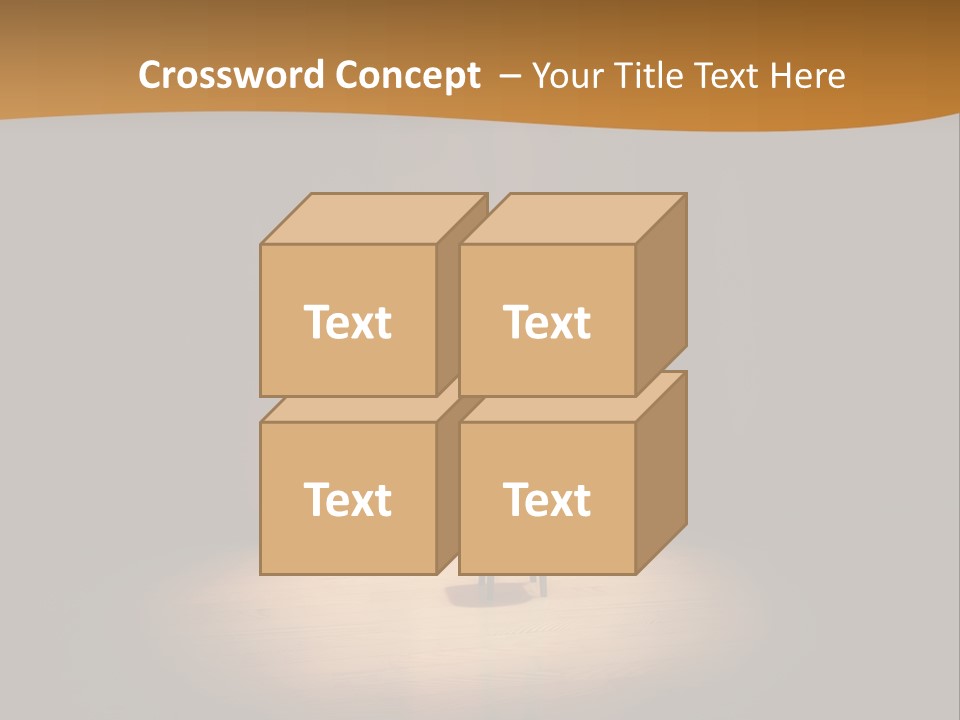 Stand Concert Lonely PowerPoint Template