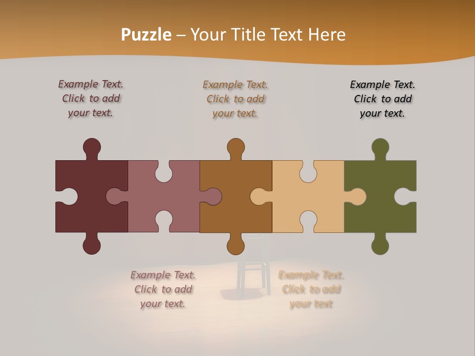 Stand Concert Lonely PowerPoint Template