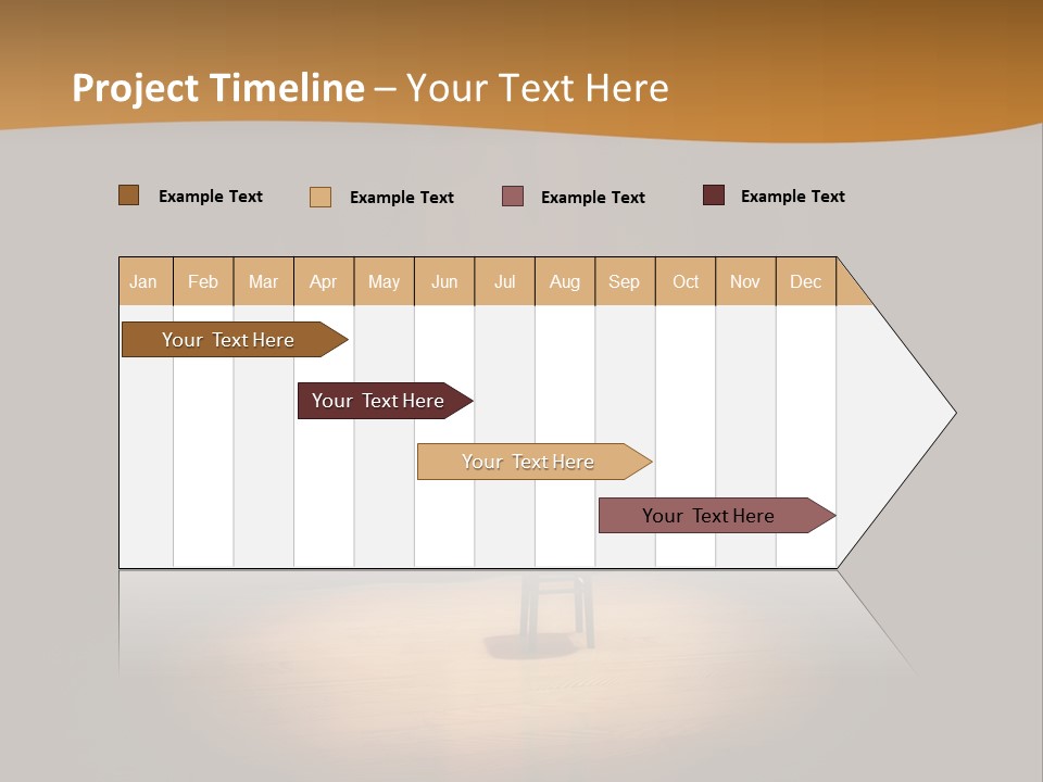 Stand Concert Lonely PowerPoint Template
