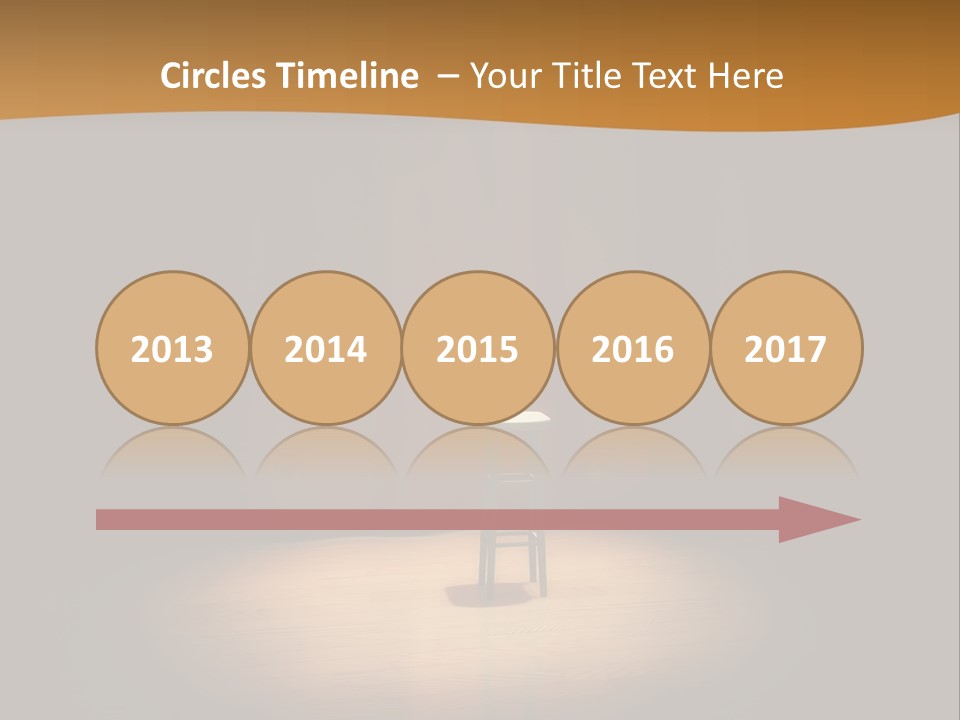 Stand Concert Lonely PowerPoint Template