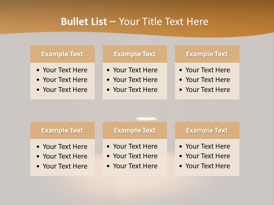 Stand Concert Lonely PowerPoint Template