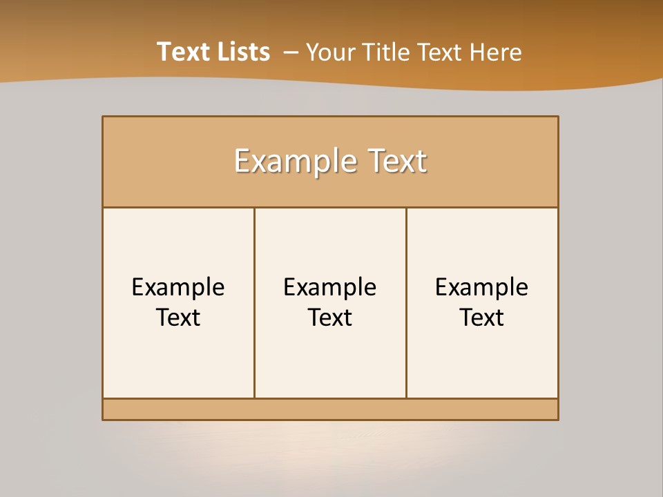 Stand Concert Lonely PowerPoint Template