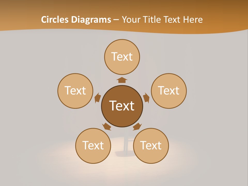 Stand Concert Lonely PowerPoint Template