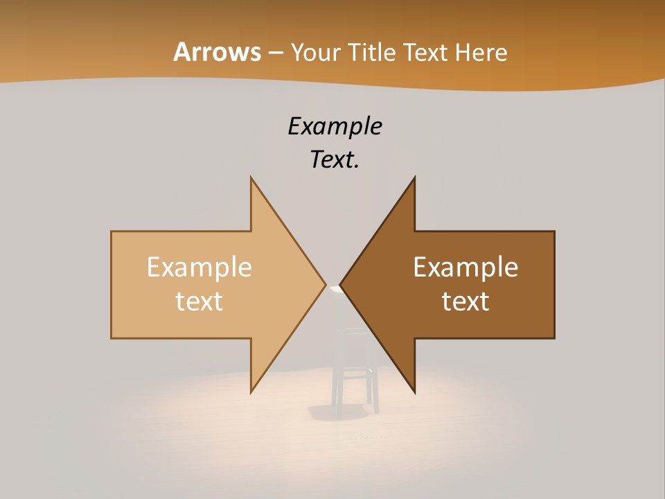 Stand Concert Lonely PowerPoint Template