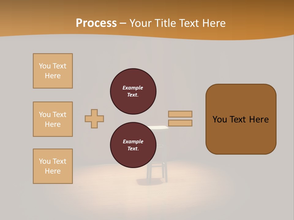 Stand Concert Lonely PowerPoint Template