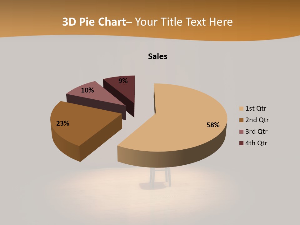 Stand Concert Lonely PowerPoint Template