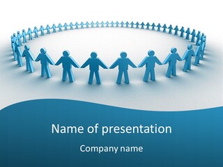 Social Community People PowerPoint Template