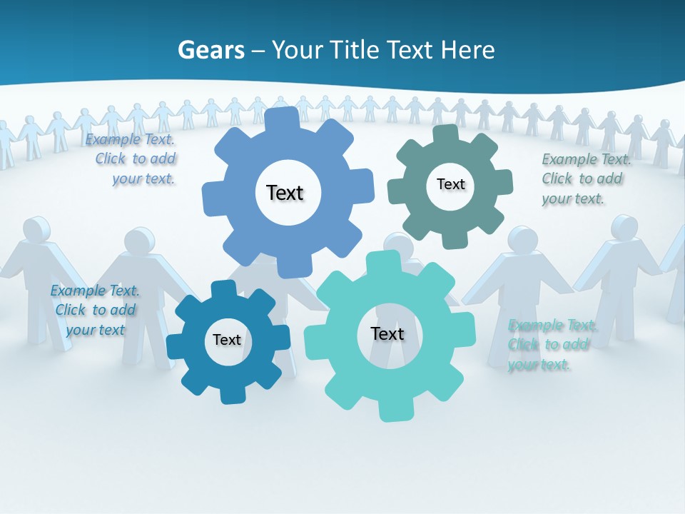 Social Community People PowerPoint Template