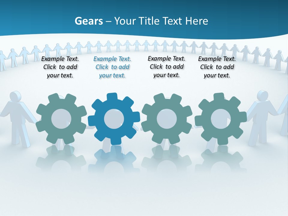 Social Community People PowerPoint Template