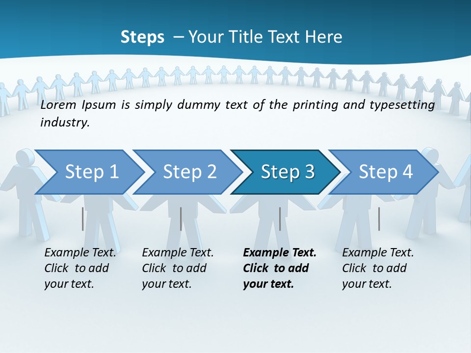 Social Community People PowerPoint Template