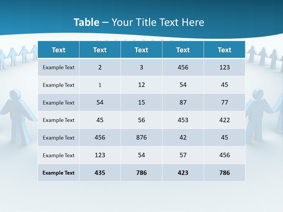 Social Community People PowerPoint Template