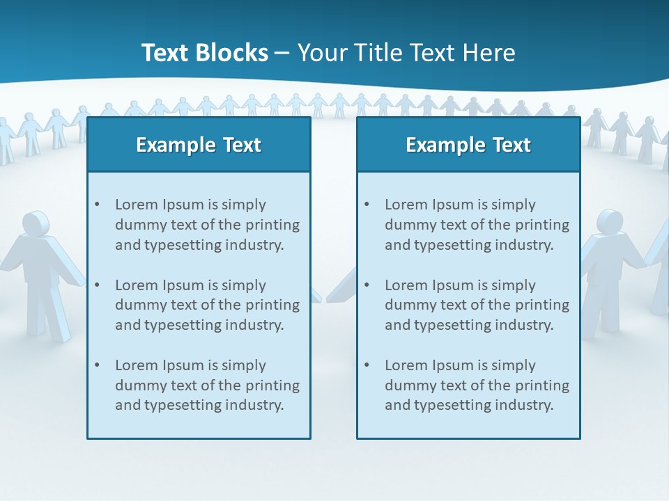 Social Community People PowerPoint Template