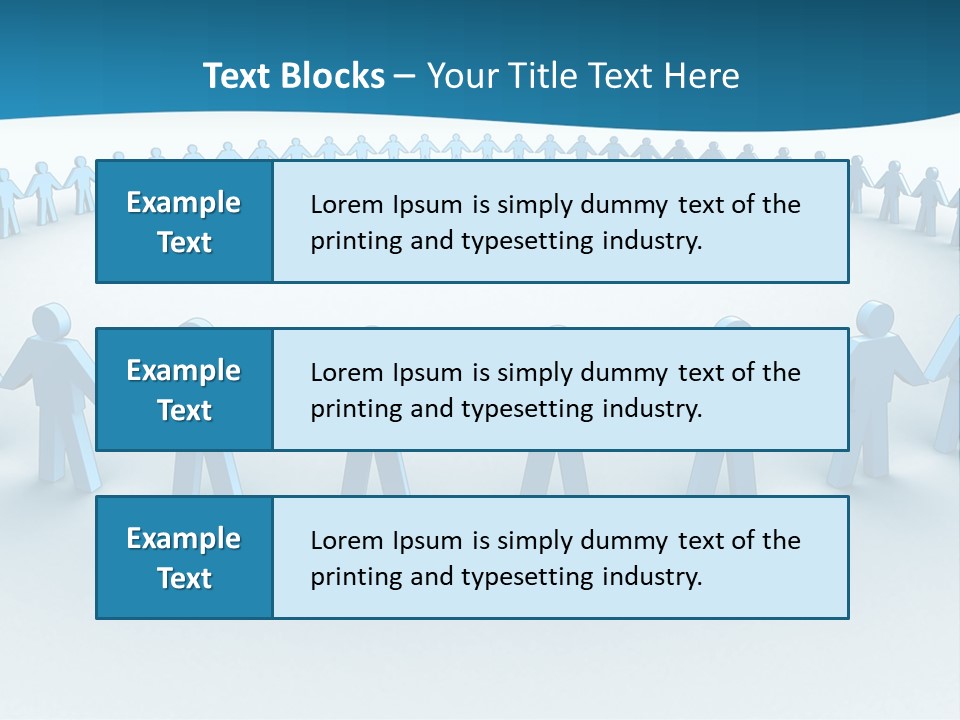 Social Community People PowerPoint Template