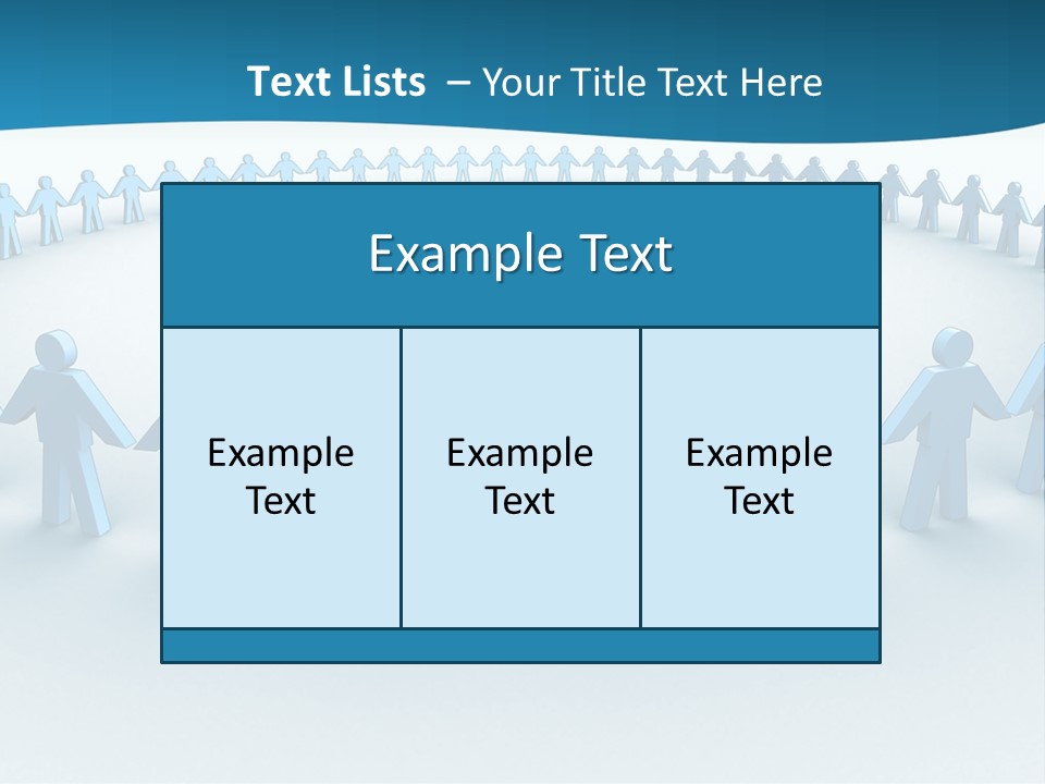 Social Community People PowerPoint Template