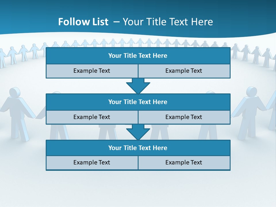 Social Community People PowerPoint Template