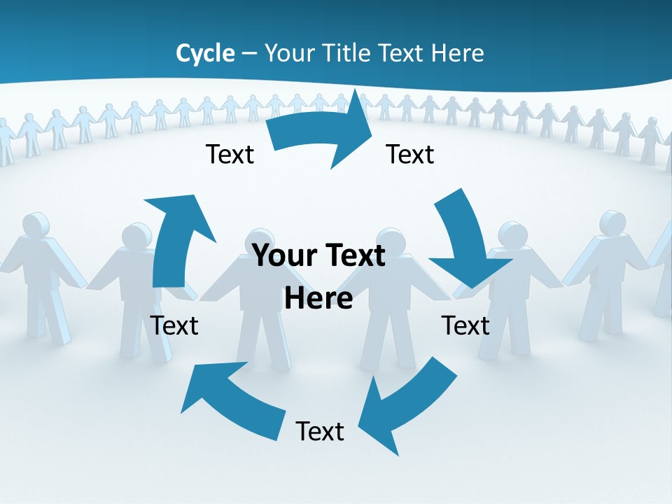 Social Community People PowerPoint Template