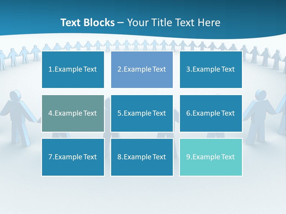 Social Community People PowerPoint Template