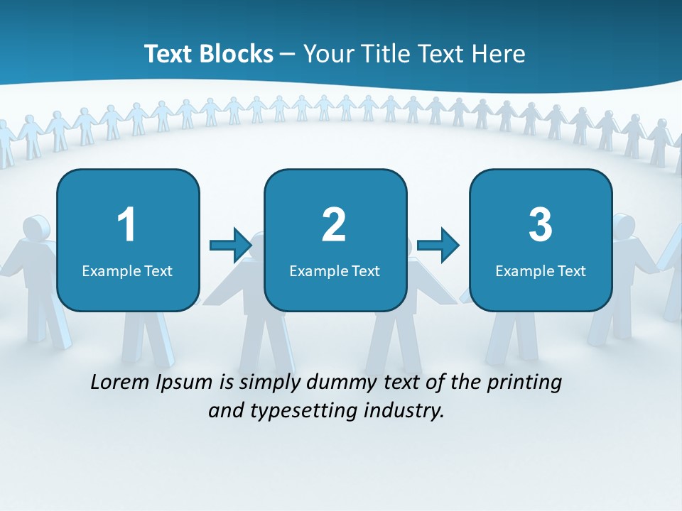 Social Community People PowerPoint Template