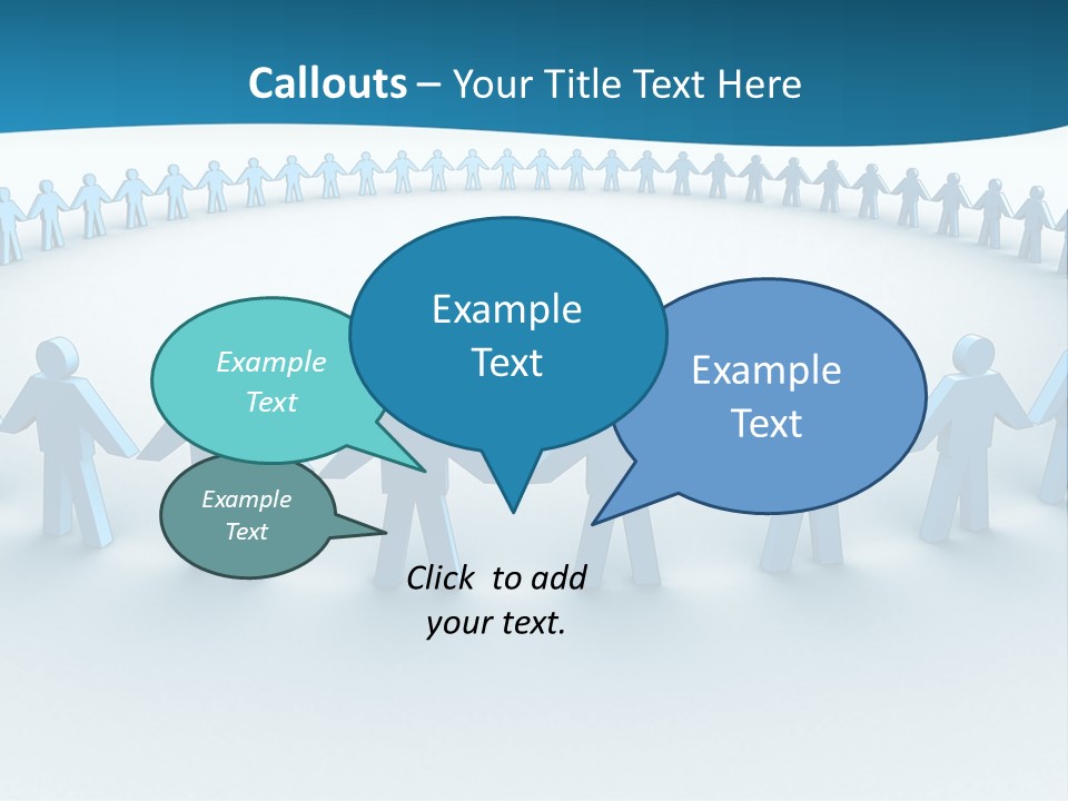 Social Community People PowerPoint Template