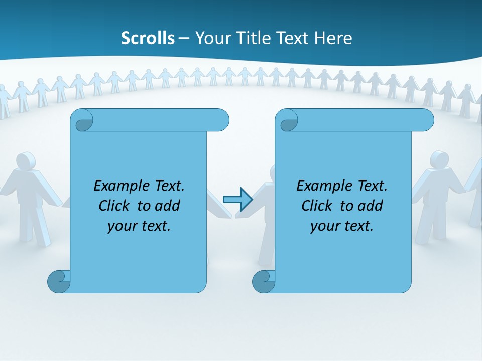 Social Community People PowerPoint Template