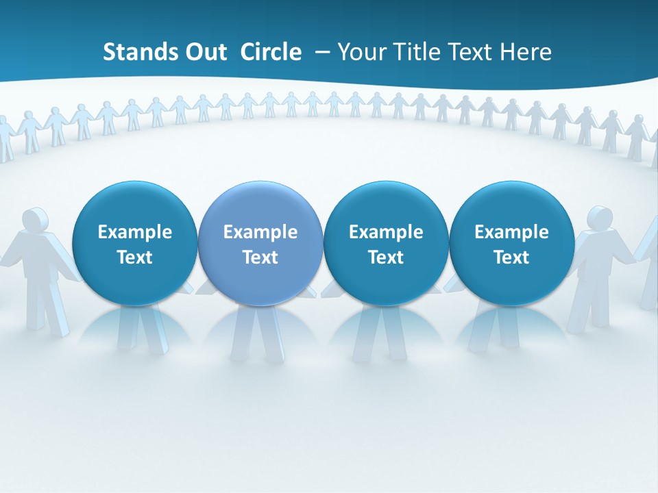 Social Community People PowerPoint Template