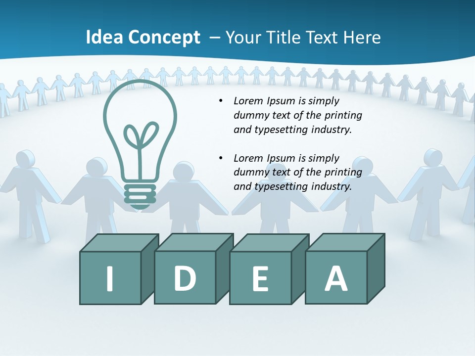 Social Community People PowerPoint Template