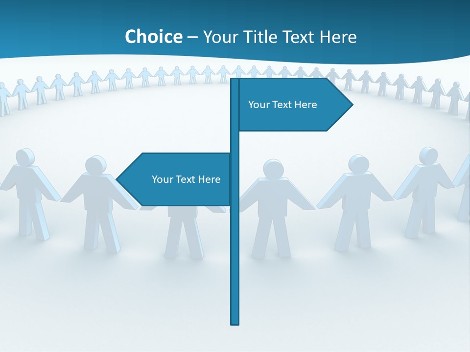 Social Community People PowerPoint Template