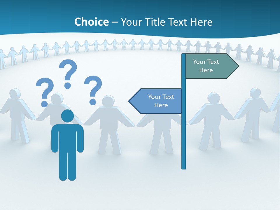 Social Community People PowerPoint Template