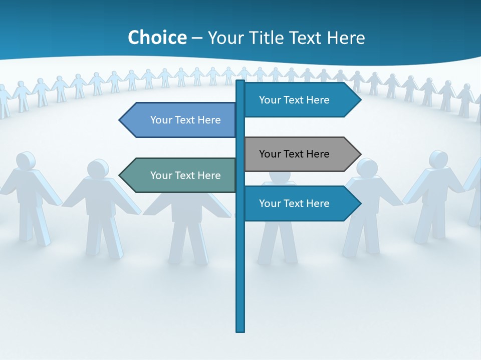Social Community People PowerPoint Template