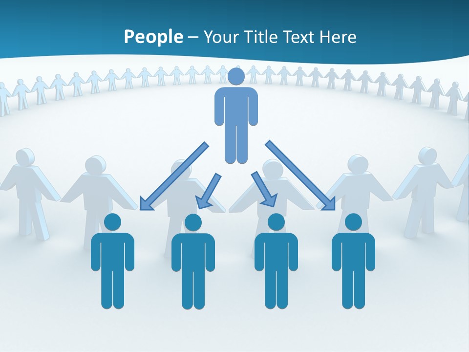 Social Community People PowerPoint Template
