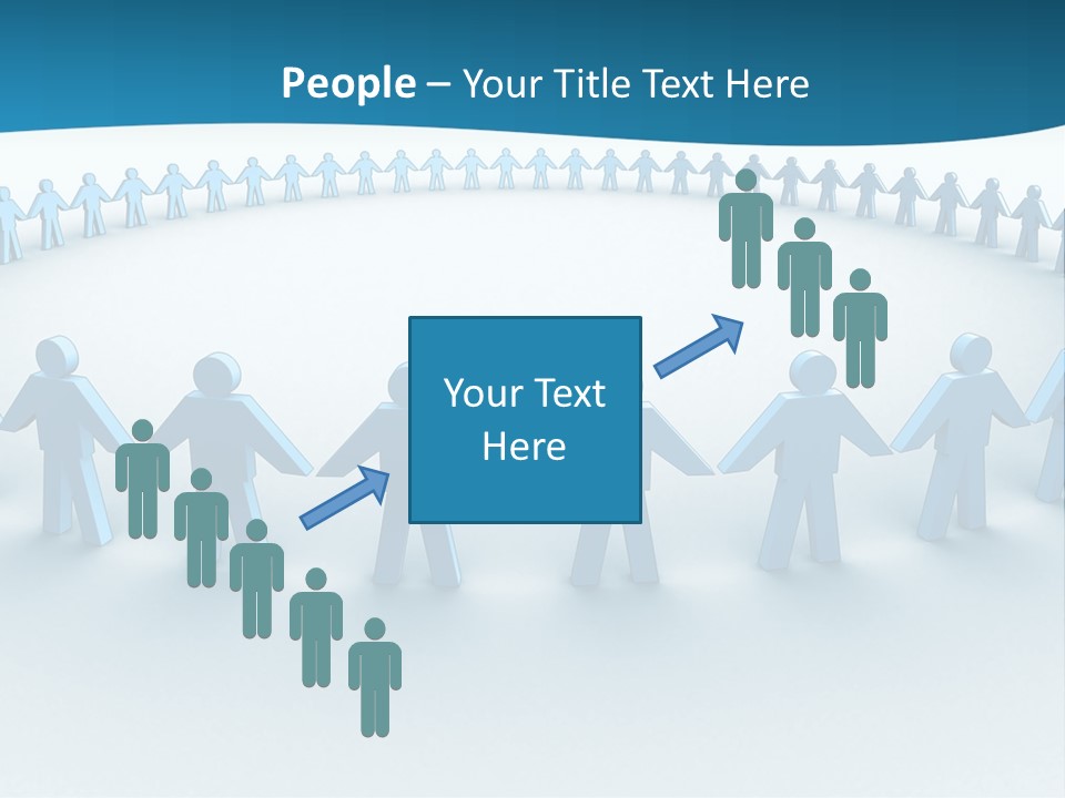 Social Community People PowerPoint Template