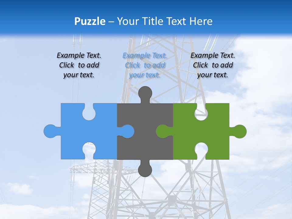 Nature Cloud Line PowerPoint Template