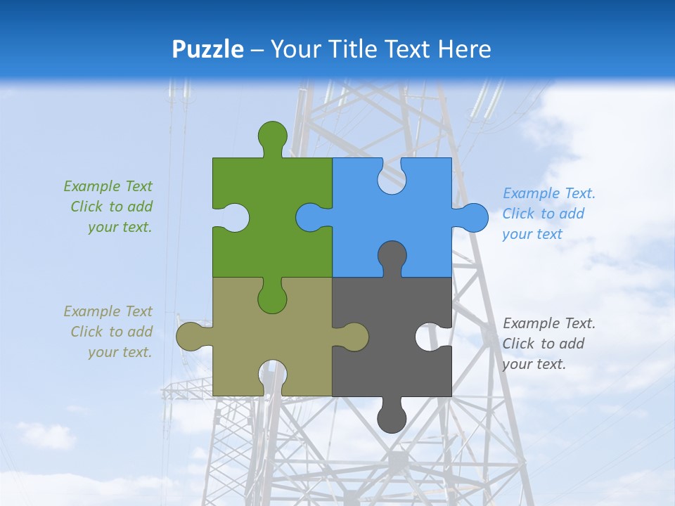 Nature Cloud Line PowerPoint Template