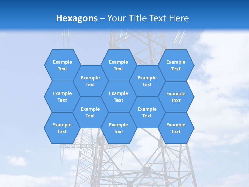 Nature Cloud Line PowerPoint Template