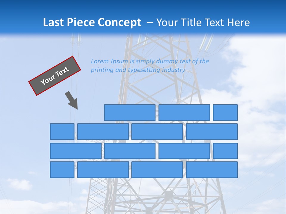 Nature Cloud Line PowerPoint Template