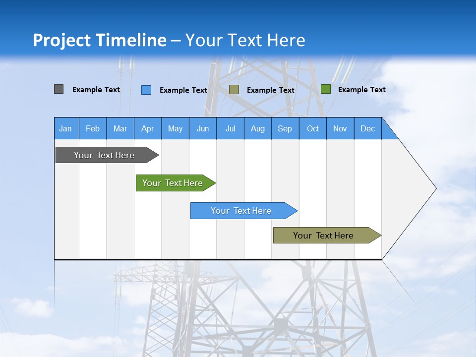 Nature Cloud Line PowerPoint Template
