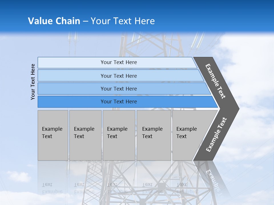 Nature Cloud Line PowerPoint Template