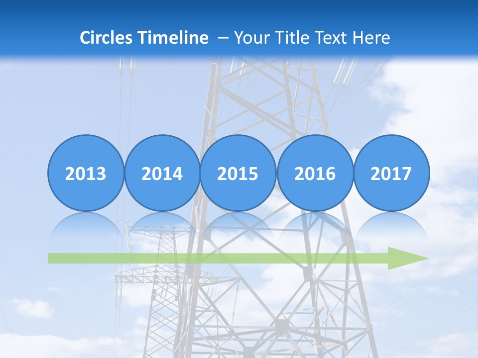 Nature Cloud Line PowerPoint Template