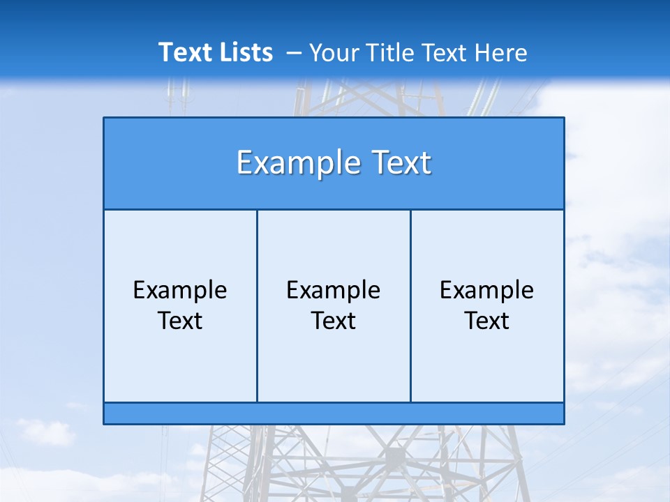 Nature Cloud Line PowerPoint Template