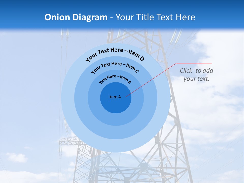Nature Cloud Line PowerPoint Template