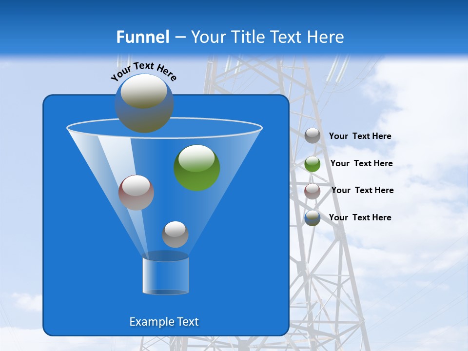 Nature Cloud Line PowerPoint Template