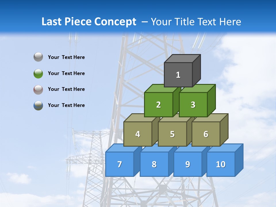 Nature Cloud Line PowerPoint Template