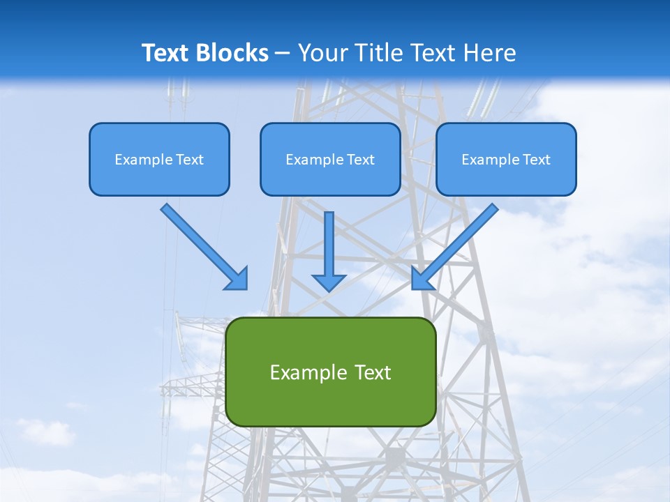 Nature Cloud Line PowerPoint Template