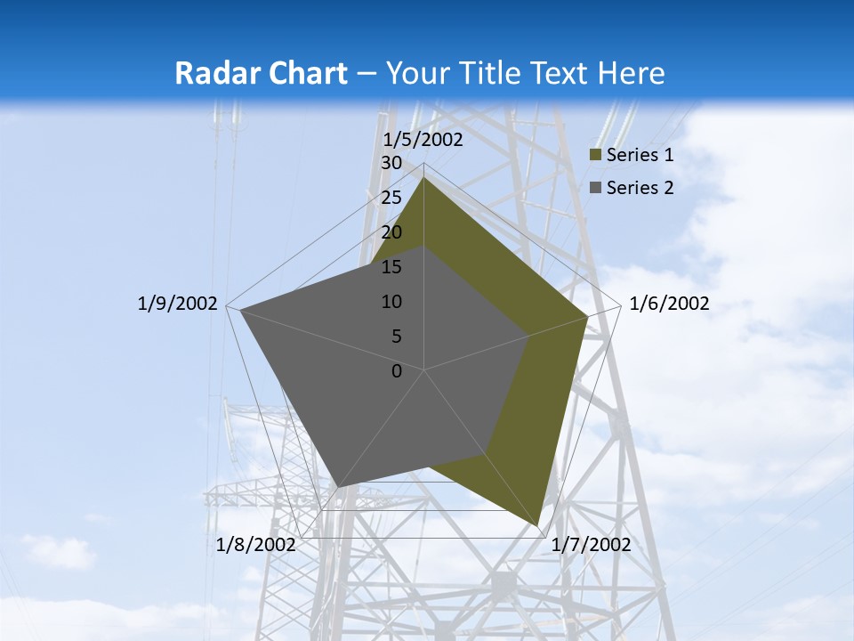Nature Cloud Line PowerPoint Template